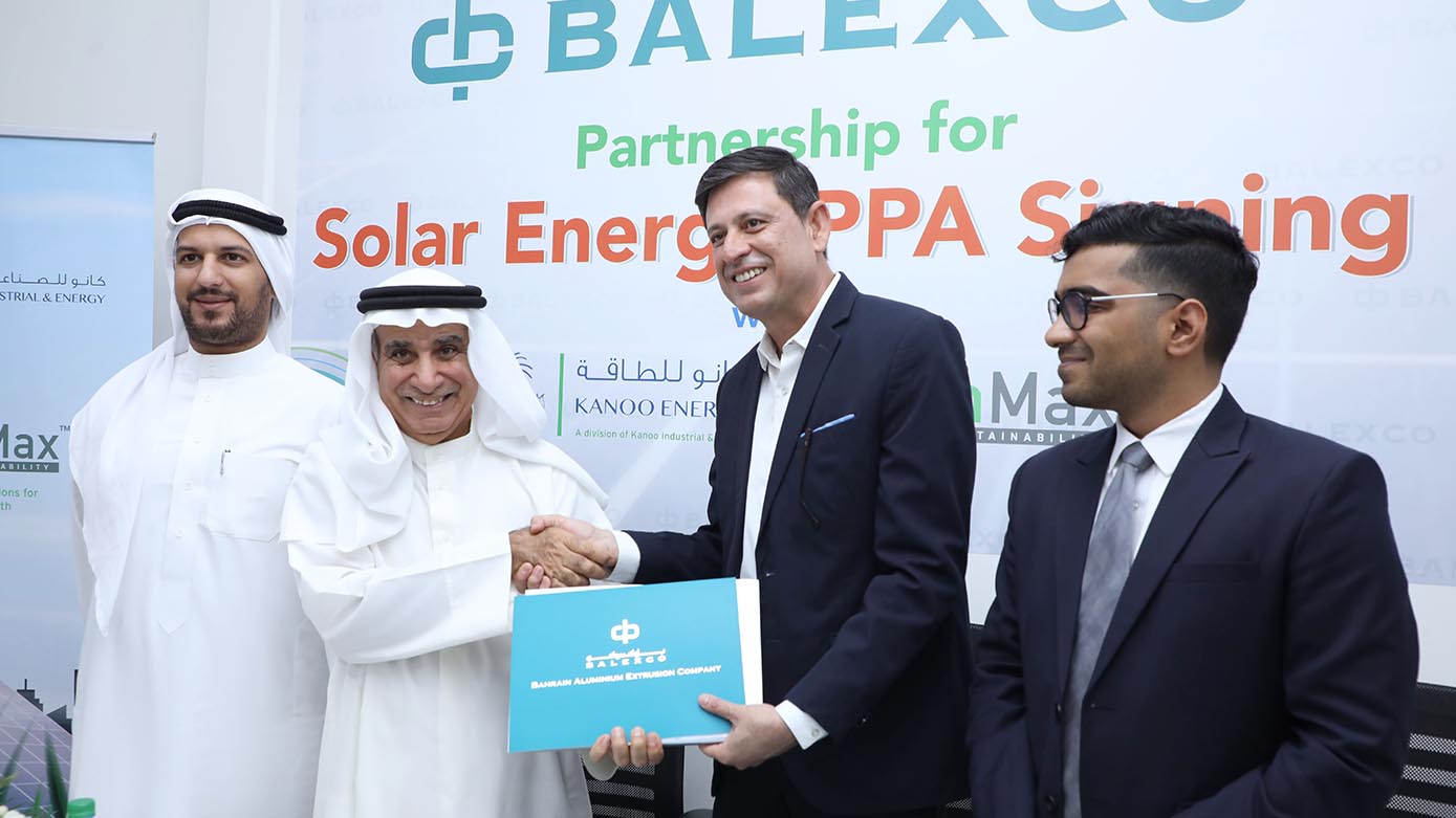 Bahrain Aluminium Extrusion Co. (BALEXCO) B.S.C. | 2.3 MWp | Rooftop (Metal)