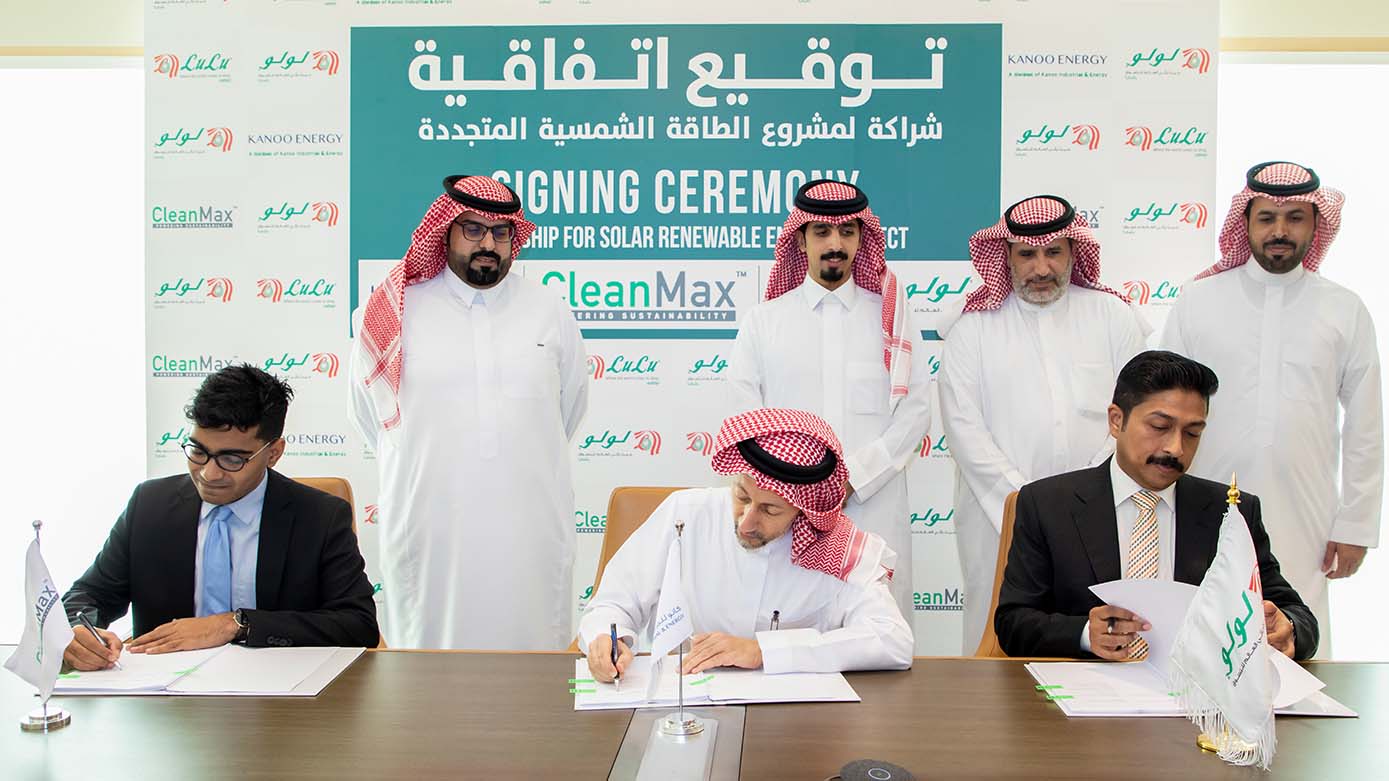 Solar Installation at Lulu Warehouse in KSA</br></br>